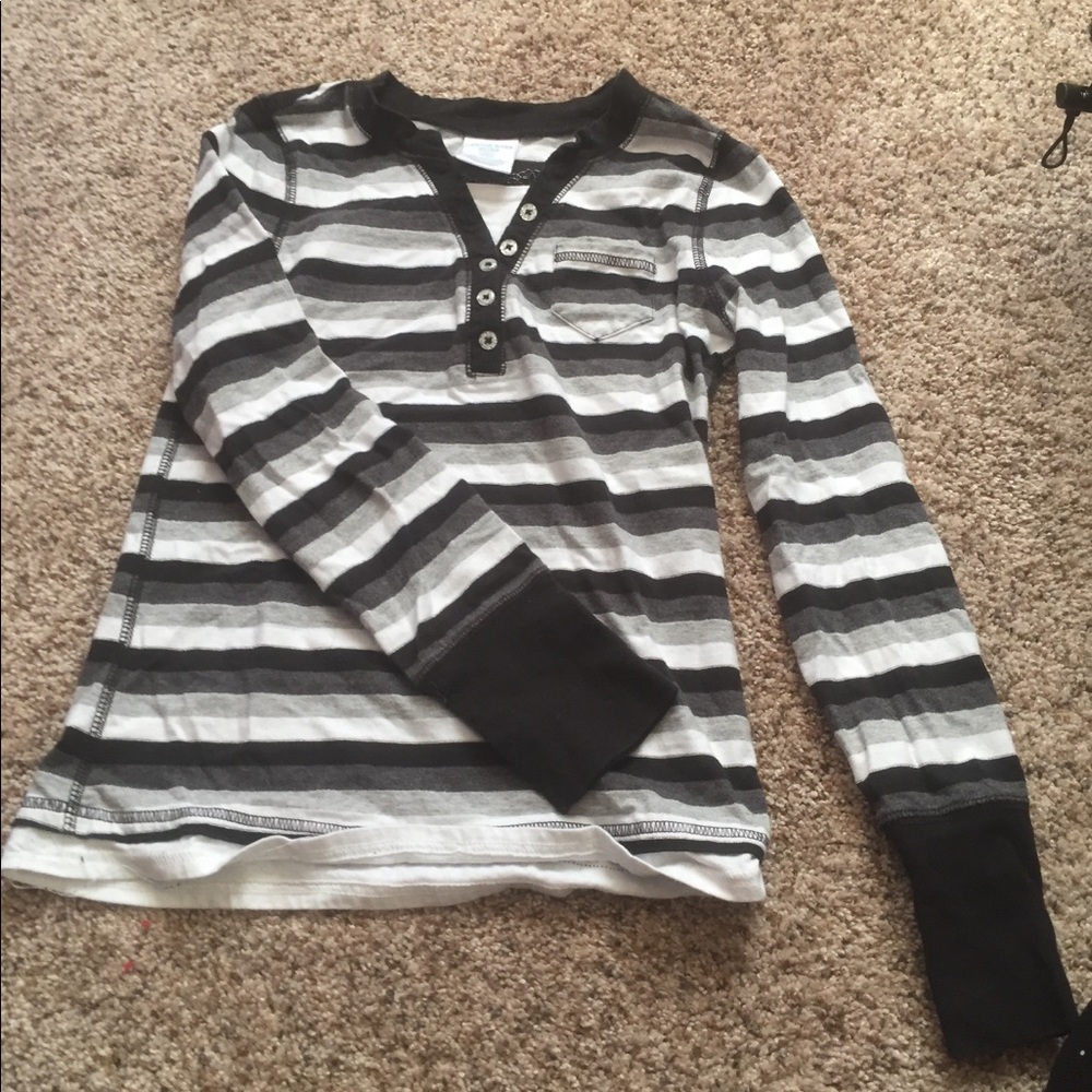 Girls, striped long sleeve